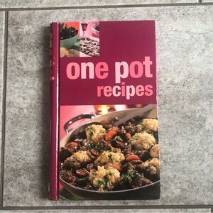 One Pot Recipes Cookbook - Red Cover